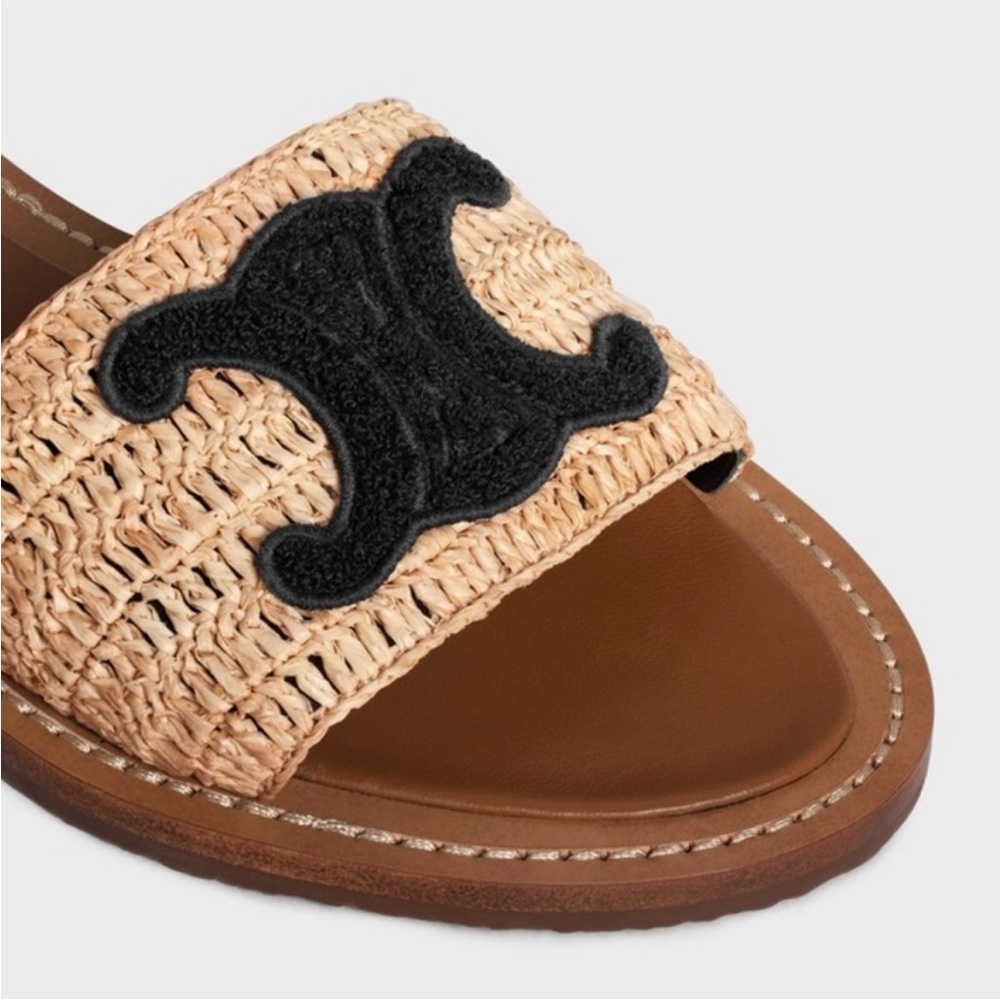 Celine Lympia flat strap sandal - Picture 3 of 7